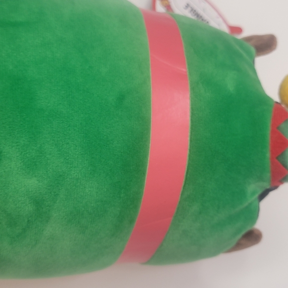 Moosh Moosh Jangle stuffed Plush Christmas Elf Pillow 8" - Picture 7 of 8
